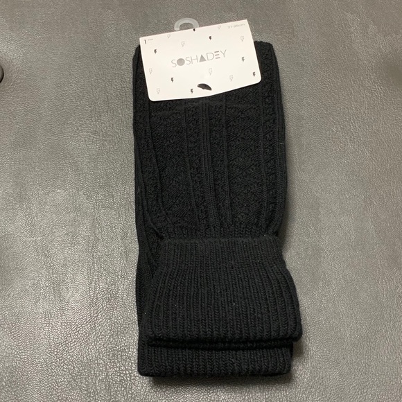 Ribbed sweater over the knee socks - Picture 2 of 4